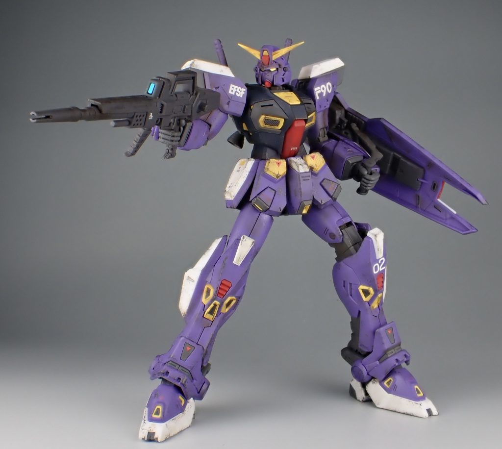 ガンダムF90 2号機–7枚目/制作者：朝会