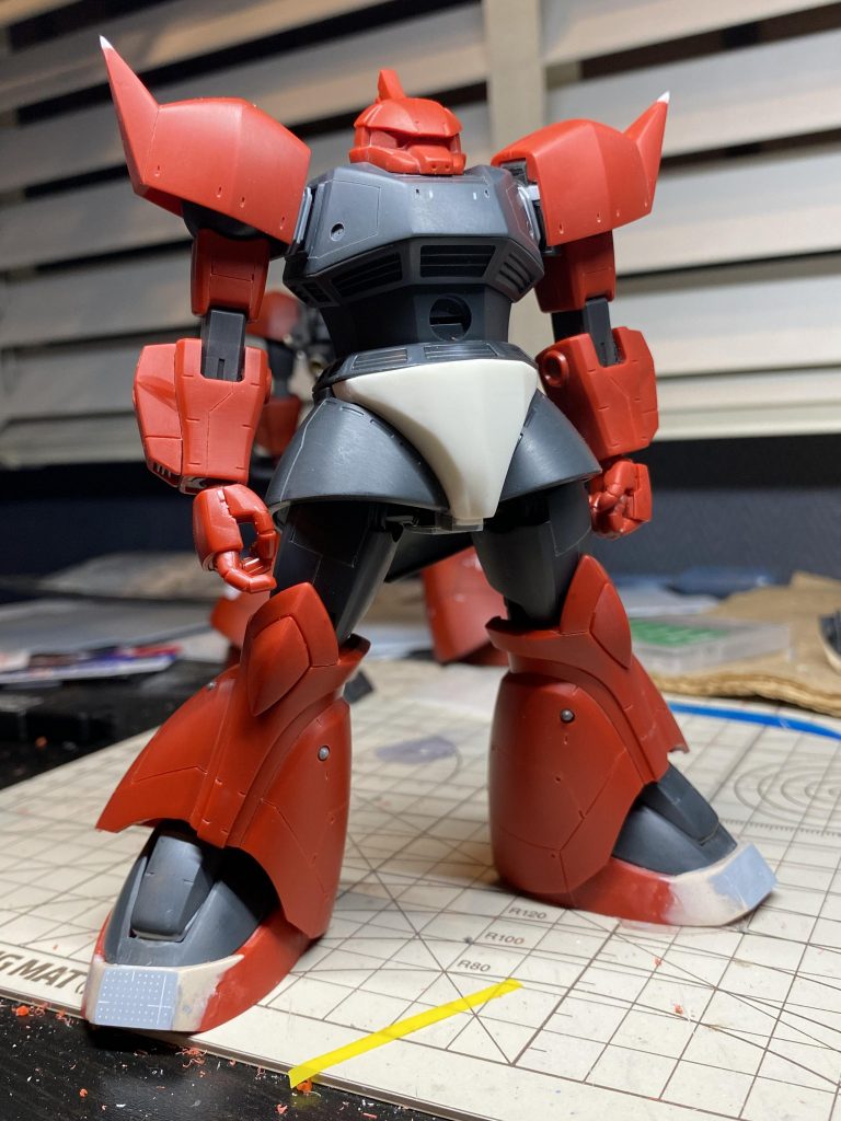 ベースはウェルテクスです。ゲルググ はバックパック以外同じですからベースは関係しません😅