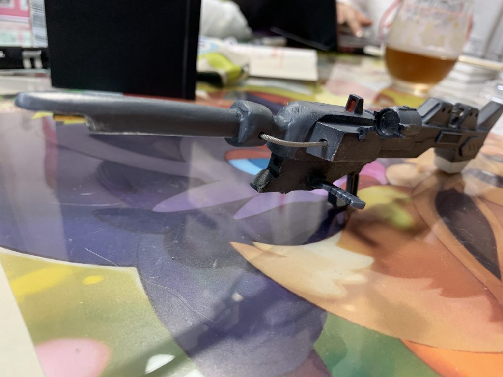 バルルス改特火重粒子砲はスクラッチしました。なお本物とは全然違う「バルルス風」なので自分は「バルルスもどき」と呼んでますw