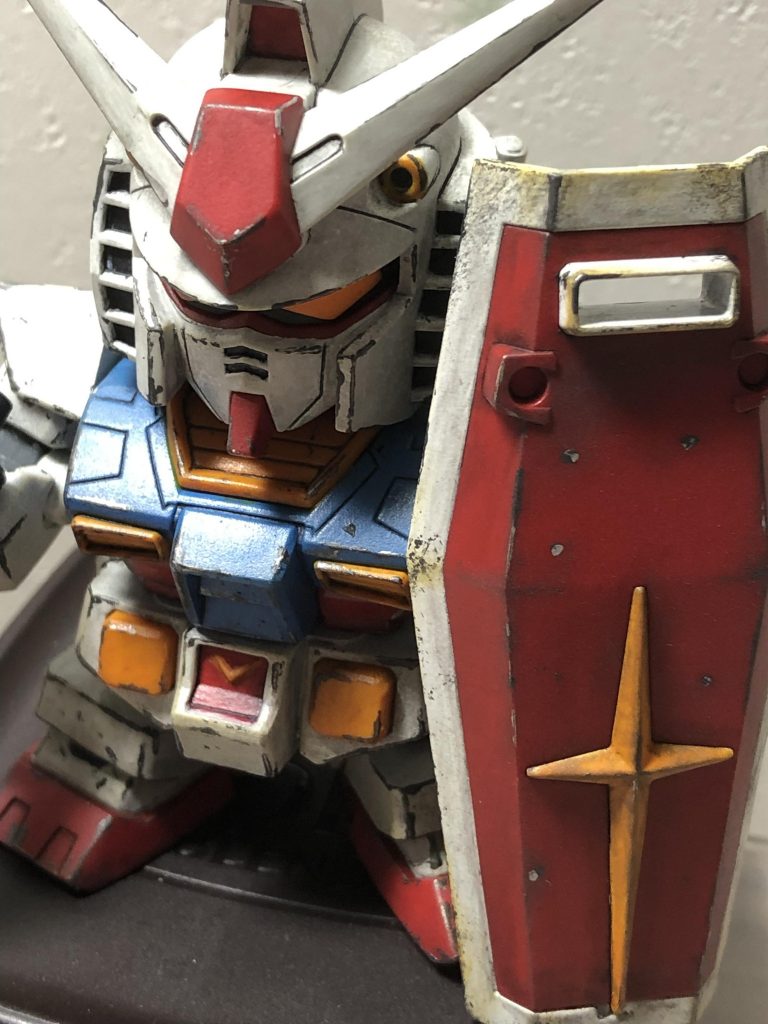 汚し加工で仕上げてみました。