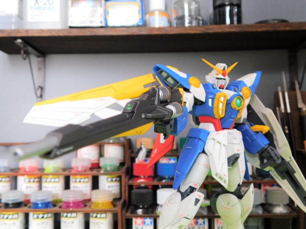 MG ウィングガンダム–3枚目/制作者：しろもももぐ