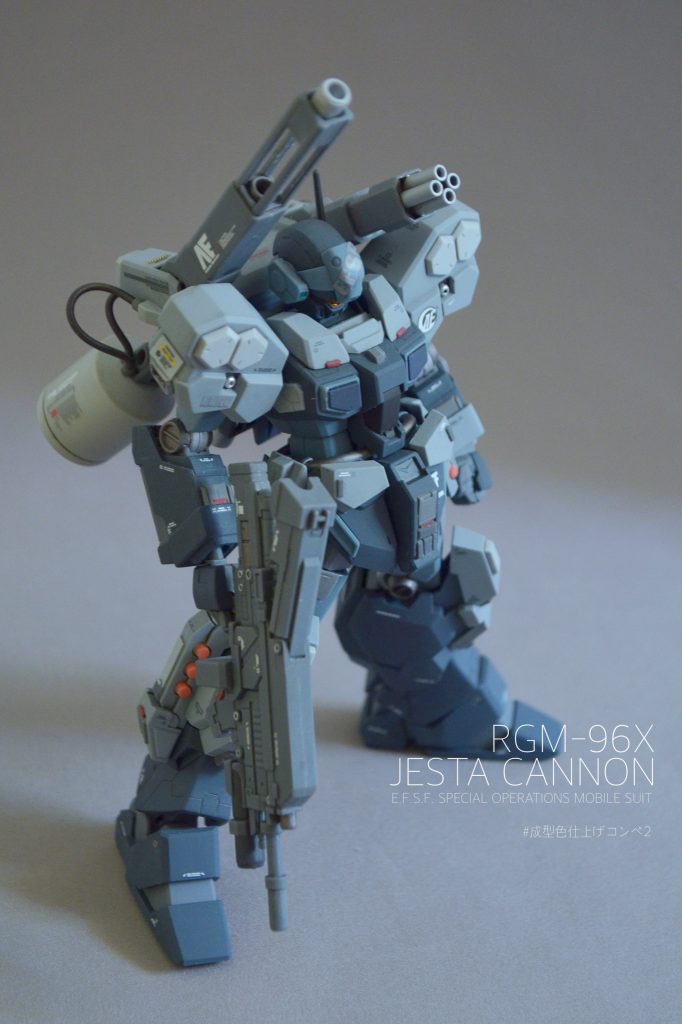 1/144 ジェスタキャノン ほぼ成型色仕上げ–5枚目/制作者:key