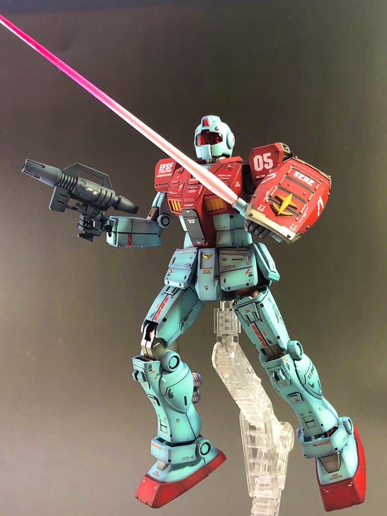 ジム　エースカスタム–3枚目/制作者：@meo_pla めおぷら