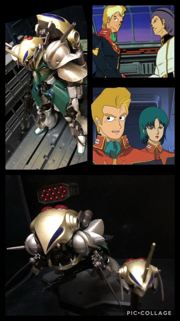 −アーガマ艦内−ブライト「警報！？何事だ！？」オペレーター「左舷2時の方向、敵機の奇襲ですっ！いつものネタ枠MS、ガブスレロ２機です！」ブライト「ガブスレロだと！？またあのMSか！どれだけ過去作を使うつもりだ！至急、MS部隊を発進させろ！出れるな！？」エマ「了解。リックディアス、出ます！」カミーユ「カミーユ・ビダン、ガンダムMkｰⅱ、出ます！」ジェリド「出てきたな、ガンダムMk−ⅱ！！このガブスレロの究極の味を思い知らせてやる！」エマ「なんなの！アレ！！」ジェリド「ふん！コレを味わえ！！」エマ「きゃあーーっ！！なにこれ！肉桂の香りがうまい具合に、桜の花とサクランボ酒の二つの香りを結びつけてくれたわ。色といい、香りといい、全体にウキウキと心の浮き立つ楽しい食べ物が出来上がったと思います〜！」カミーユ「ああ！エマ中尉！！」エマ「だ、大丈夫、私は無事よ！でもリックディアスは舌が満足して動けないわ。」カミーユ「早く脱出して下さいっ！くそ、なんて味のハーモニーを奏で出すんだ！」マウアー「やったわ、山岡さん！」ジェリド「これで年貢の納め時だ！お前も究極のメニューを味わうんだよ、カミーユ！！」カミーユ「何！？究極のメニューって何？うわあーっ！！」ジェリド「どうだ、ガンダムMkｰⅱ！！究極の味、堪能したか！！うっ、何！？背後からの攻撃！？....増援だと！？」カミーユ「...あ！あれは！？」アポリー「待たせたな、カミーユ！！」ファ「大丈夫！？カミーユ！！」アストナージ「しっかりしろ！カミーユ！！」カミーユ「アポリー中尉！それに、ファ！それにアストナージさん！？」アポリー「お待ちかね、新型のZガンダムをお届けだっ！」ファ「私もよ！」アストナージ「俺のが本物のZガンダムだぜ！」カミーユ「前より増えてるーー！？なんで 3機もZガンダムが来るんだよ！？」ジェリド「新型が３機だと！？ゼータ3銃士か！？」マウアー「 ゼータ3銃士？」ジェリド「ライトニングZのアポリー。」アポリー「うっす！よろしく！」ジェリド「スクランブルZのファ。」ファ「がんばります、よろしく。」ジェリド「ノーマルZガンダムのアストナージ。」アストナージ「よっす、どうも！」