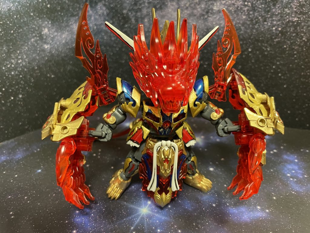 剛猿形態。ポージングが下手すぎて魅力が伝わらない…素晴らしい化け物感。目塗り忘れた。グリーンアイズは心にうつします。