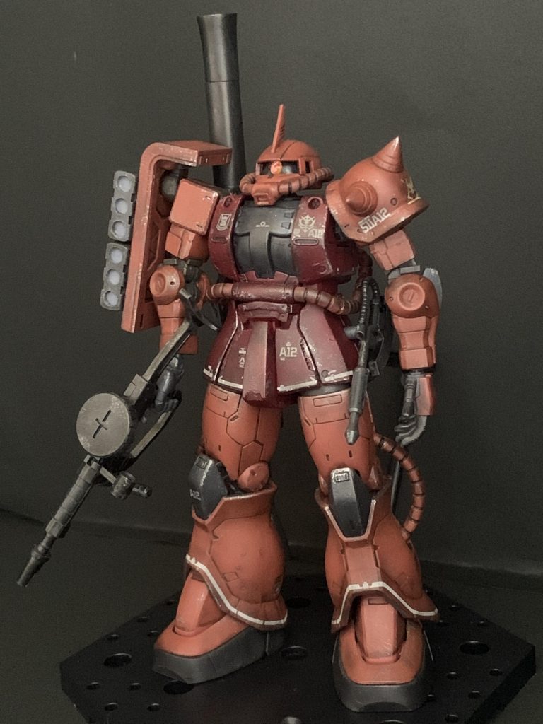 デカールも初めて水転写式を貼ってみましたが、割と上手く貼れたかも