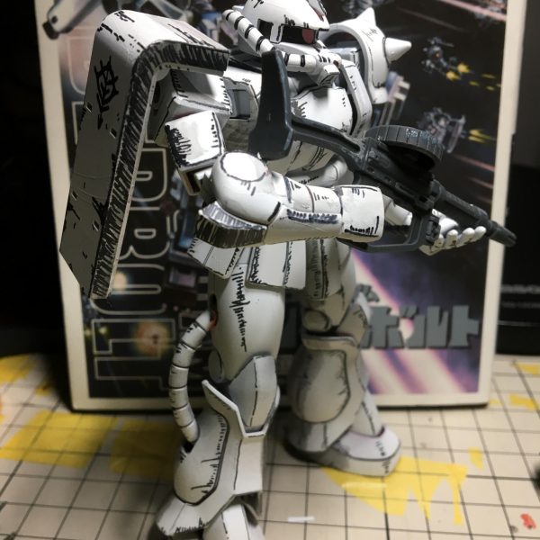 漫画イラスト風ザク