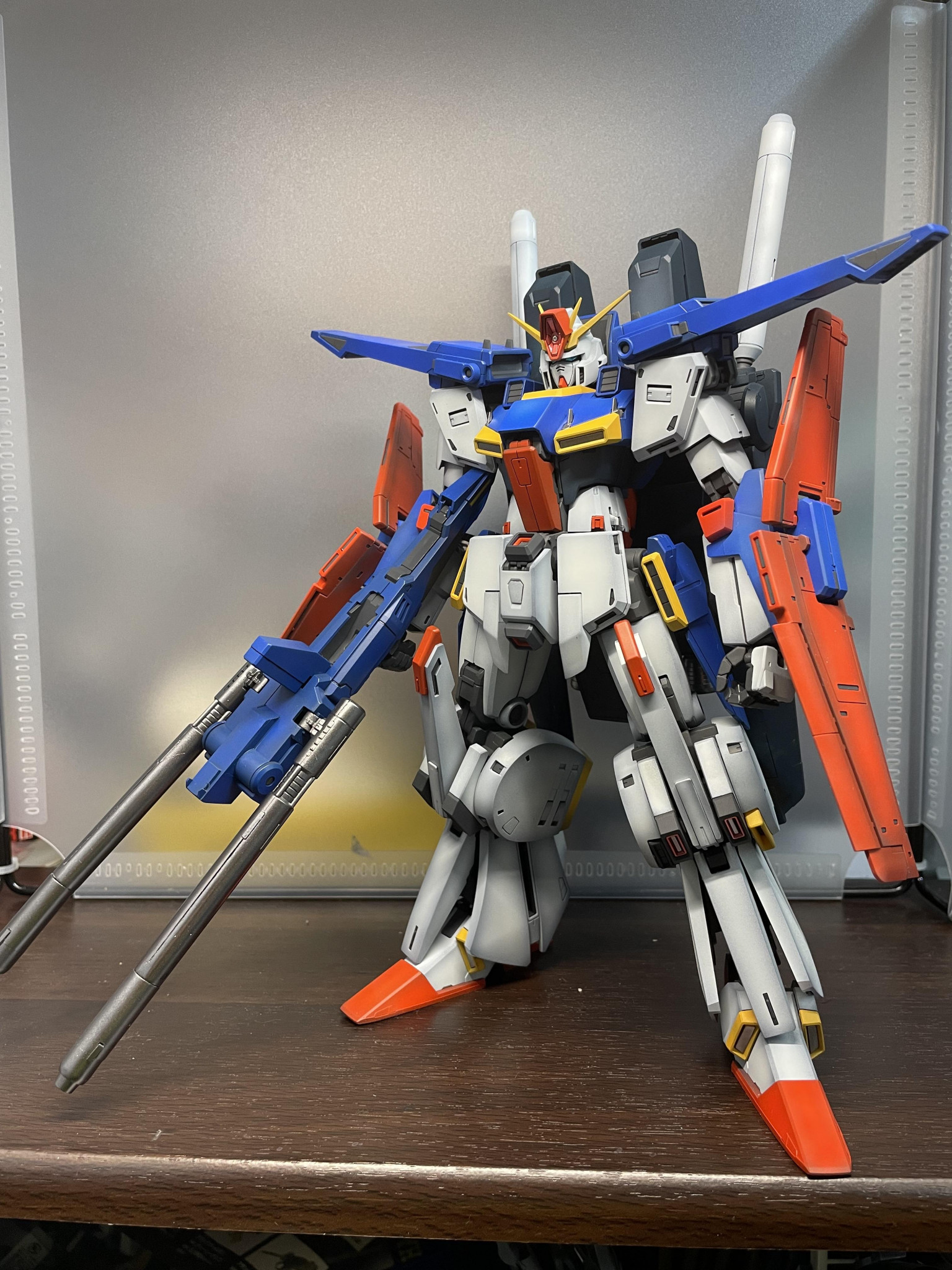 シルバーグレー サイズ ガンプラＭＧ ダブルゼータガンダム Ver.Kａ ZZ