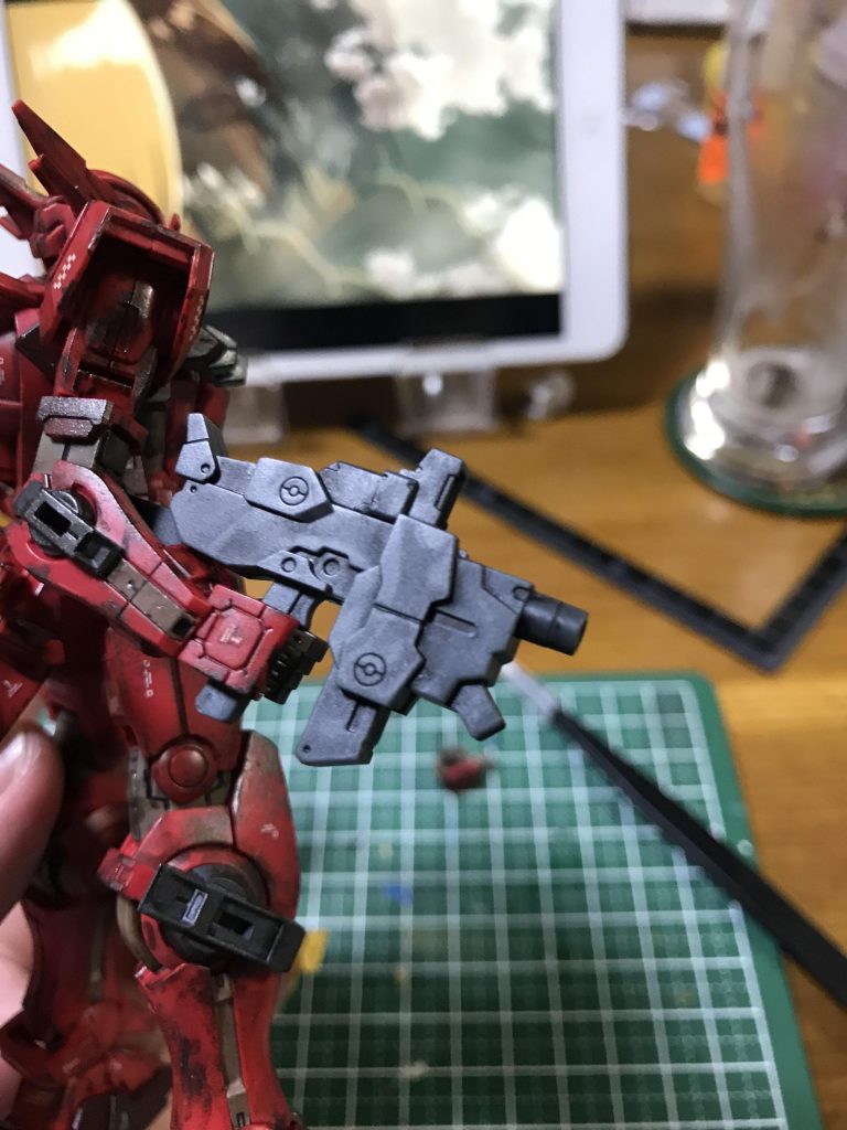 イエサブで、本体だけで買ったので武器無し…なので30MMの武器持ってます