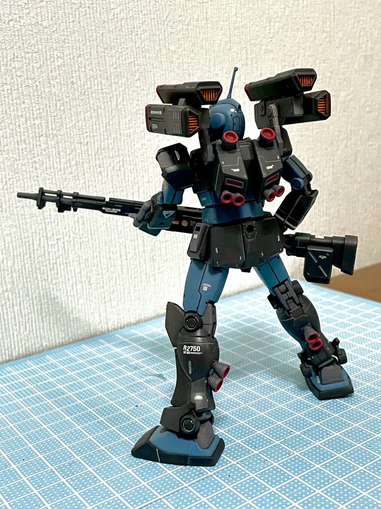 ジムスナイパーカスタムミサイルランチャー装備–3枚目/制作者：makmak