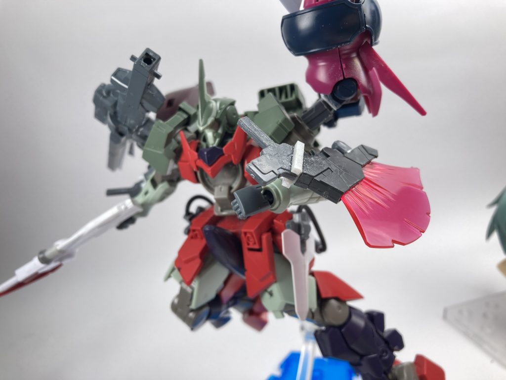 ミキシングの内訳。ほぼストライカージンクスとオーガジンクスのニコイチを素体にしてます。 