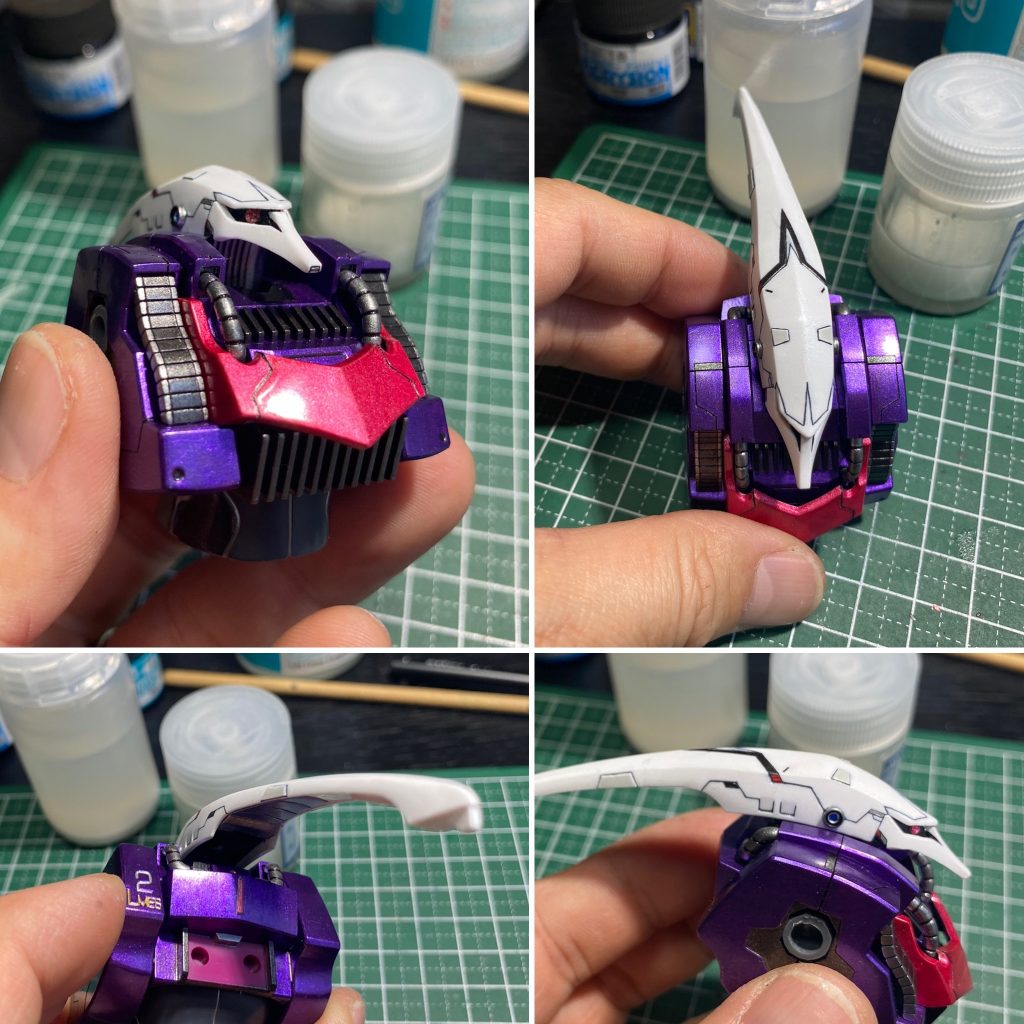 全てはこの顔のディテールアップから始まりました😊