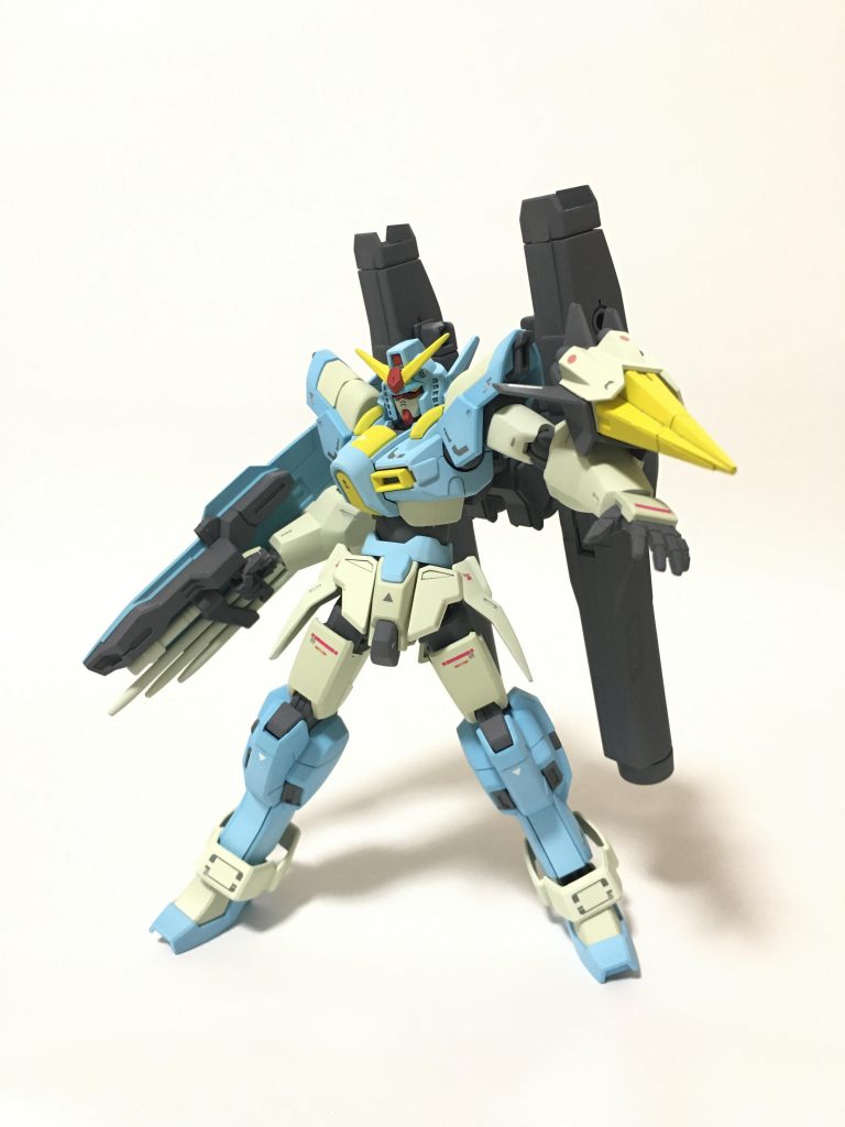 ポーズをとらせてみました。可動域は広いのですが、いかんせん接地性があまり良くないので開脚がキツいです(汗