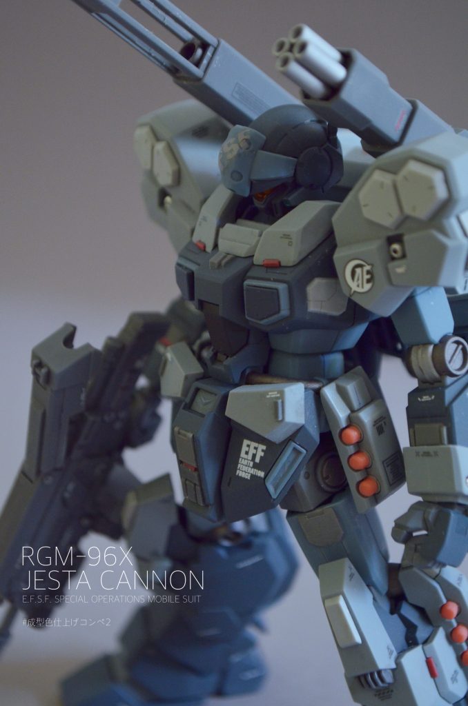 1/144 ジェスタキャノン ほぼ成型色仕上げ–2枚目/制作者:key