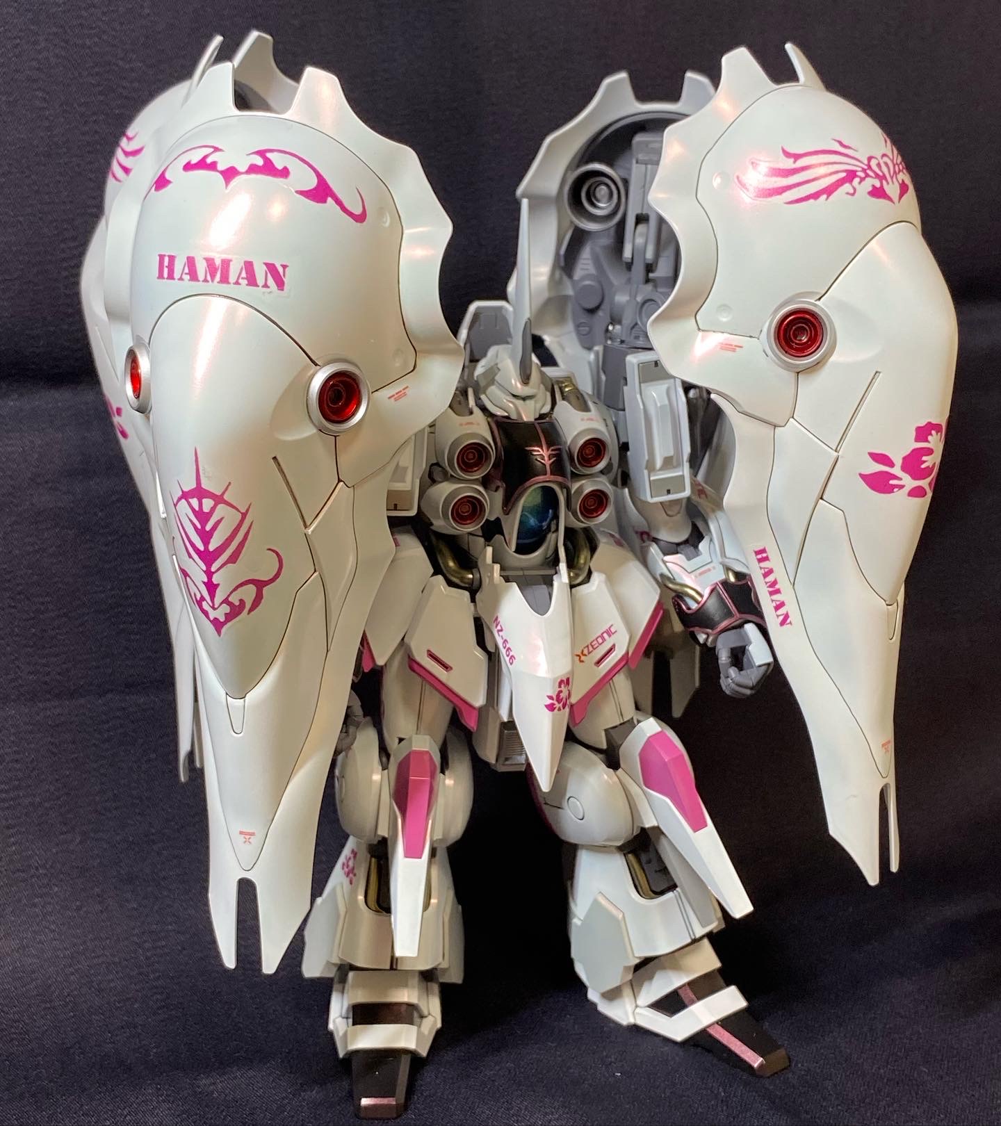 HG クシャトリヤ ハマーン仕様｜のりパパさんさんのガンプラ作品