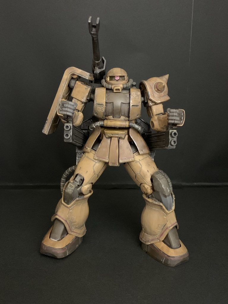 HG ザクハーフキャノン–2枚目/制作者：MR.T