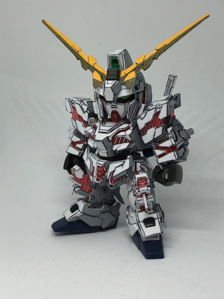 SDCSユニコーンガンダム　イラスト風–4枚目/制作者：@overflag390