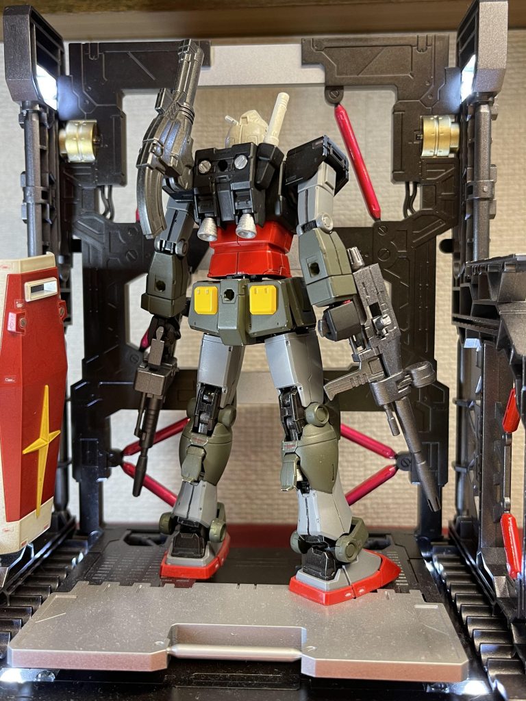 システムベースとHGオリジンガンダム–4枚目/制作者：SUSIROCHI