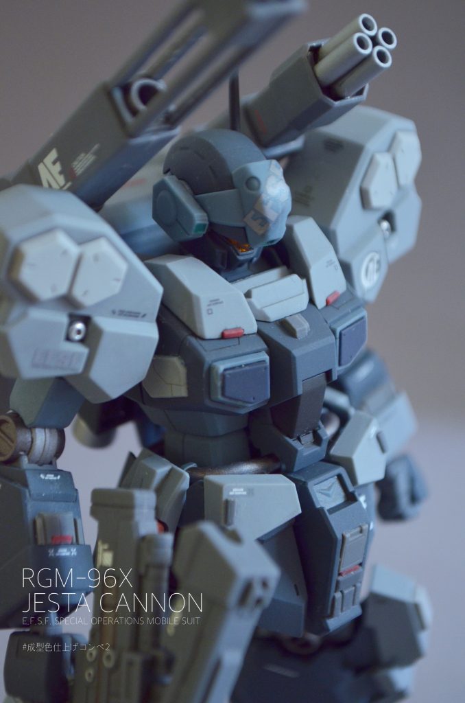 1/144 ジェスタキャノン ほぼ成型色仕上げ–7枚目/制作者:key