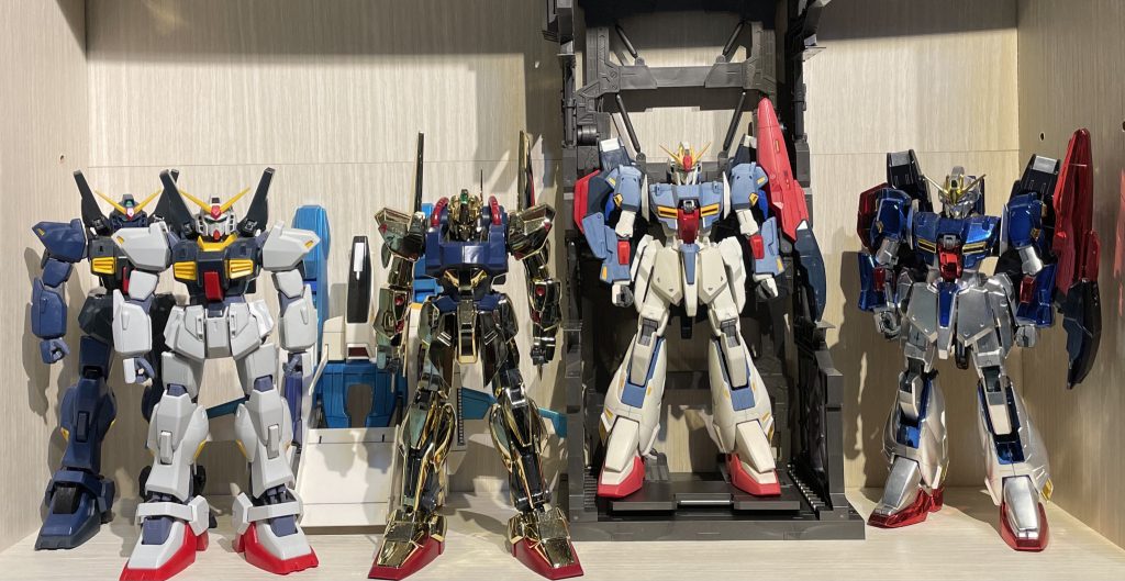 20年以上前のZシリーズ、5体！よ〜く見ると、、、