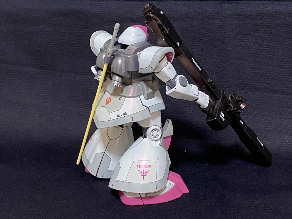HG ハマーン専用リックドム–2枚目/制作者：のりパパさん