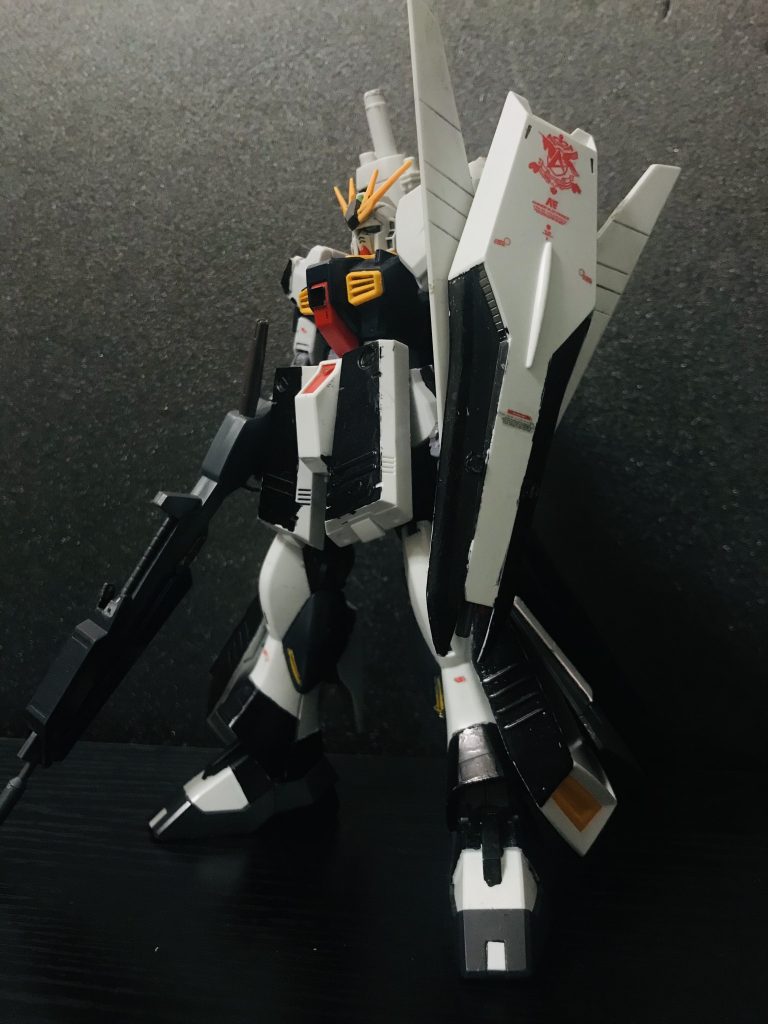 νsガンダムをベースにし、装備をドッキングさせた機体。この装備詳しくはシズンドフリーダム18話で公開されます!νsガンダム