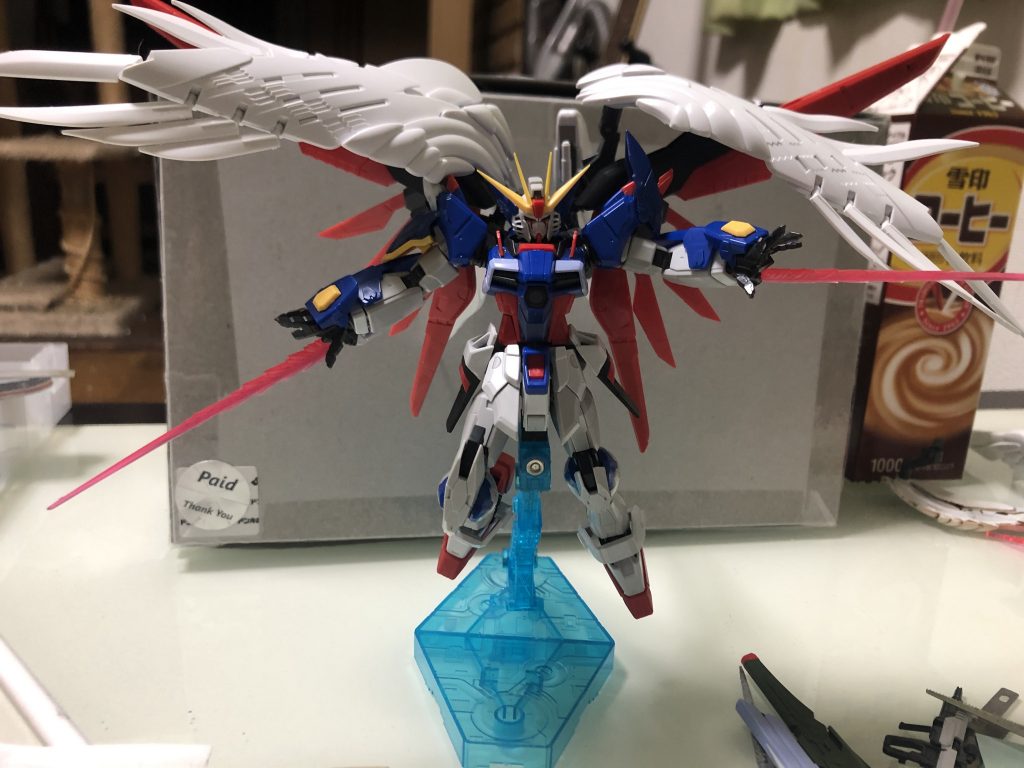 ブーメランの部分を腕につけてキュベレイのようなビームサーベルにしたくてやりました！！