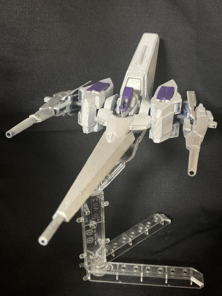 Gジェネオリジナルのギャプラン改をギャプランの廉価版として追及してみました。元機体より単純な火力だけなら上がってコストを下げた！そんなコンセプトです。大事なものも失っていますが。