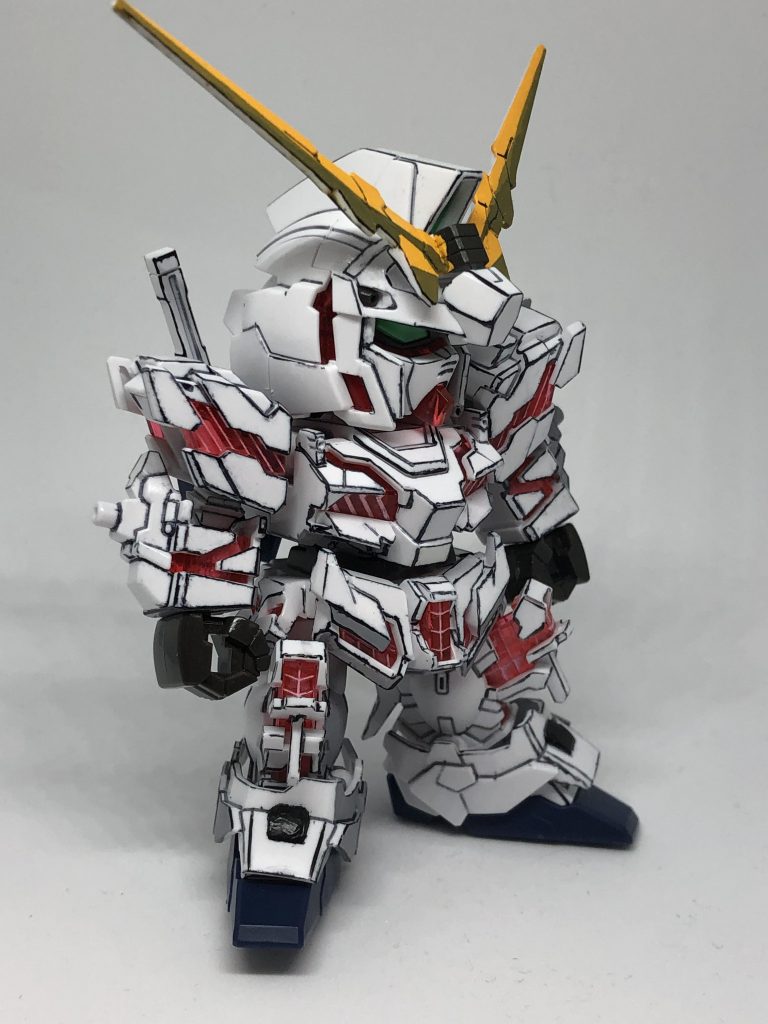 SDCSユニコーンガンダム　イラスト風–5枚目/制作者：@overflag390