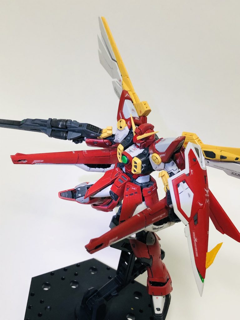 RGウィングガンダム改–4枚目/制作者：あぶら