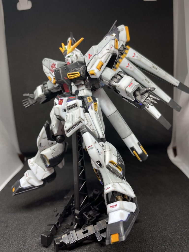 νガンダムカラーで、塗装は全て筆塗装☝️