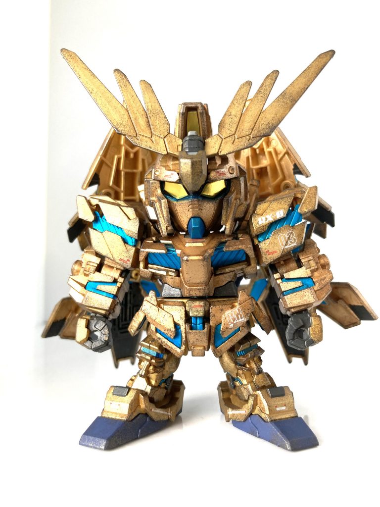 BB戦士ユニコーンガンダム3号機フェネクス–2枚目/制作者：yokuyoku