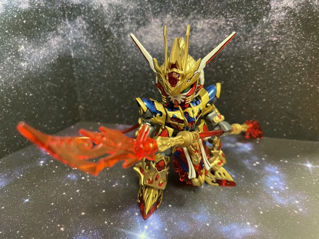 いくつか組み合わせてオリジナルが作れるのも良。如意棒炎。