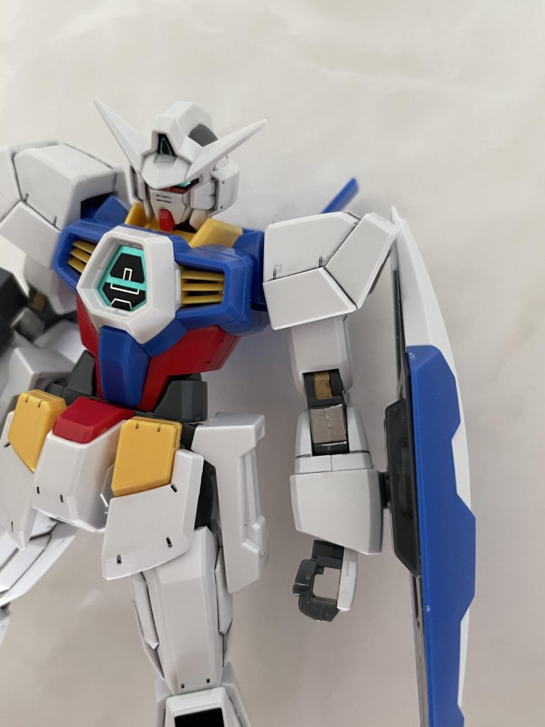 改修前...スミ入れと部分塗装だけでもかっこいい、