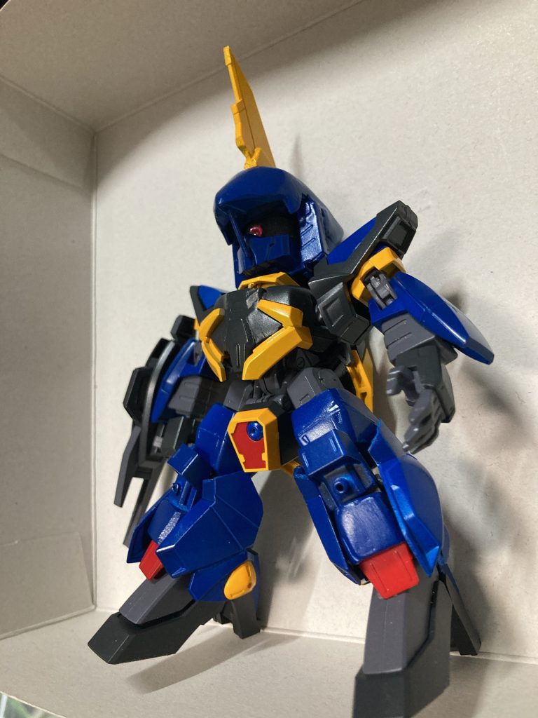 基本塗装が終わったところです。この後カメラアイをビルダーズパーツに置換ご覧いただきありがとうございました!