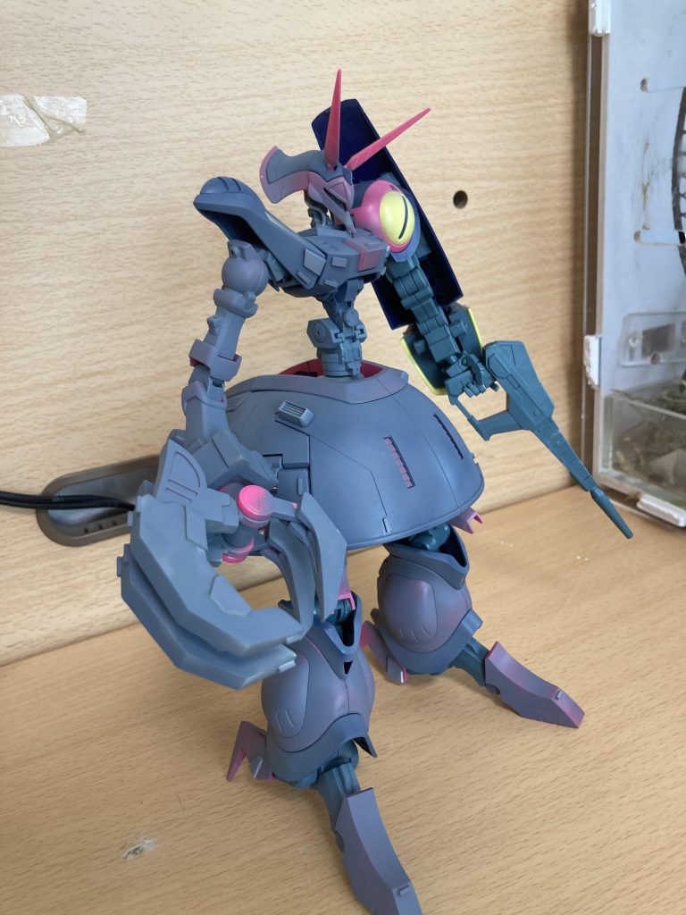 太もも部分も2ミリほど延長させたのでさらに大きくなりました。