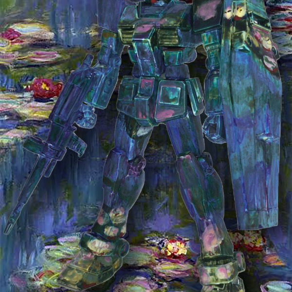ガンダム、睡蓮に立つ！