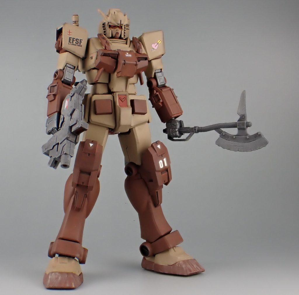 EG 砂漠用ガンダム–4枚目/制作者:朝会