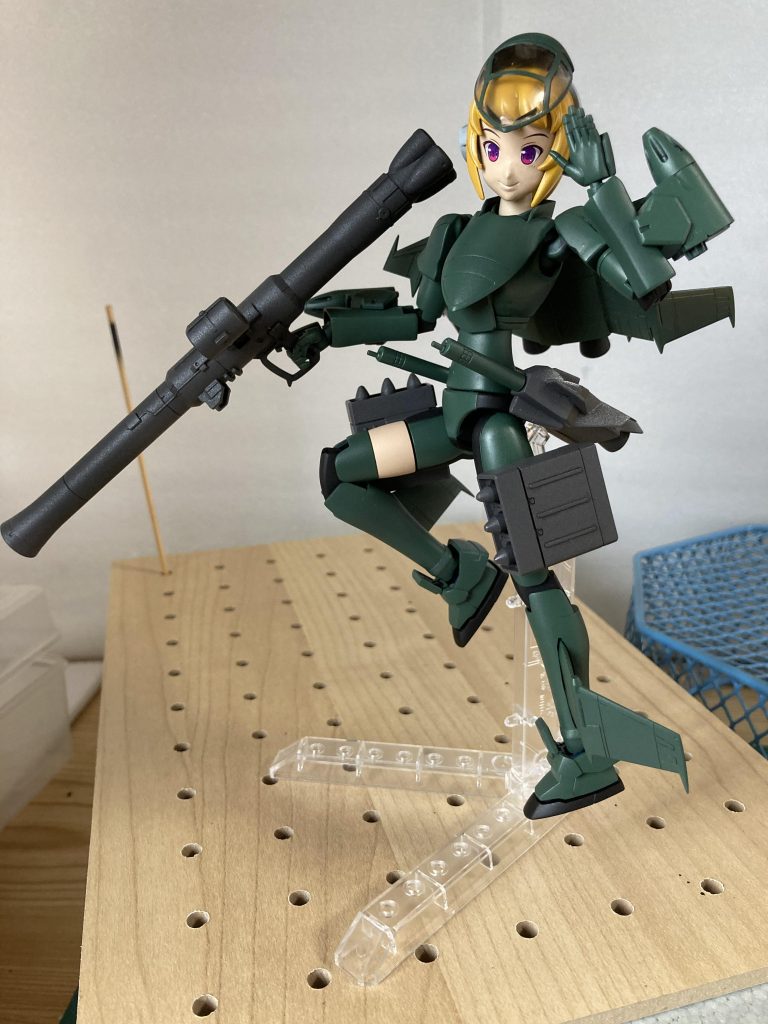 すーぱーふみな強襲先行偵察型(肉球迷彩)–3枚目/制作者：アイギスC型(パテ職人)