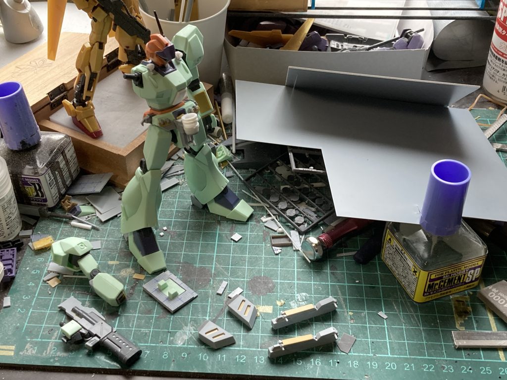 バックパック作成中の1枚この頃になると逆に楽しくなってきている時期に突入してますね。