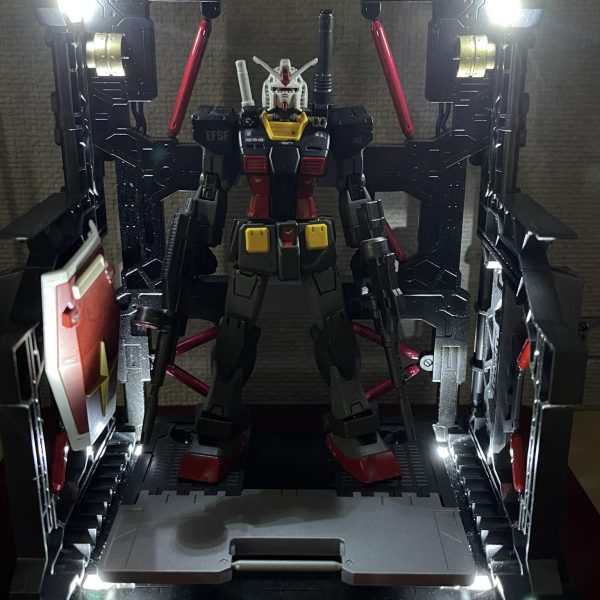 システムベースとHGオリジンガンダム