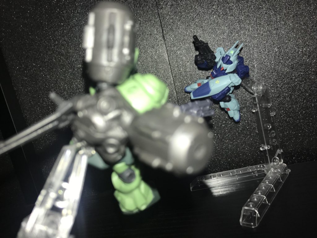 以上!リ•ガズィ紹介でした!今回の改造ポイントハイニューの武器(せめてリ•ガズィを改造してやれ)