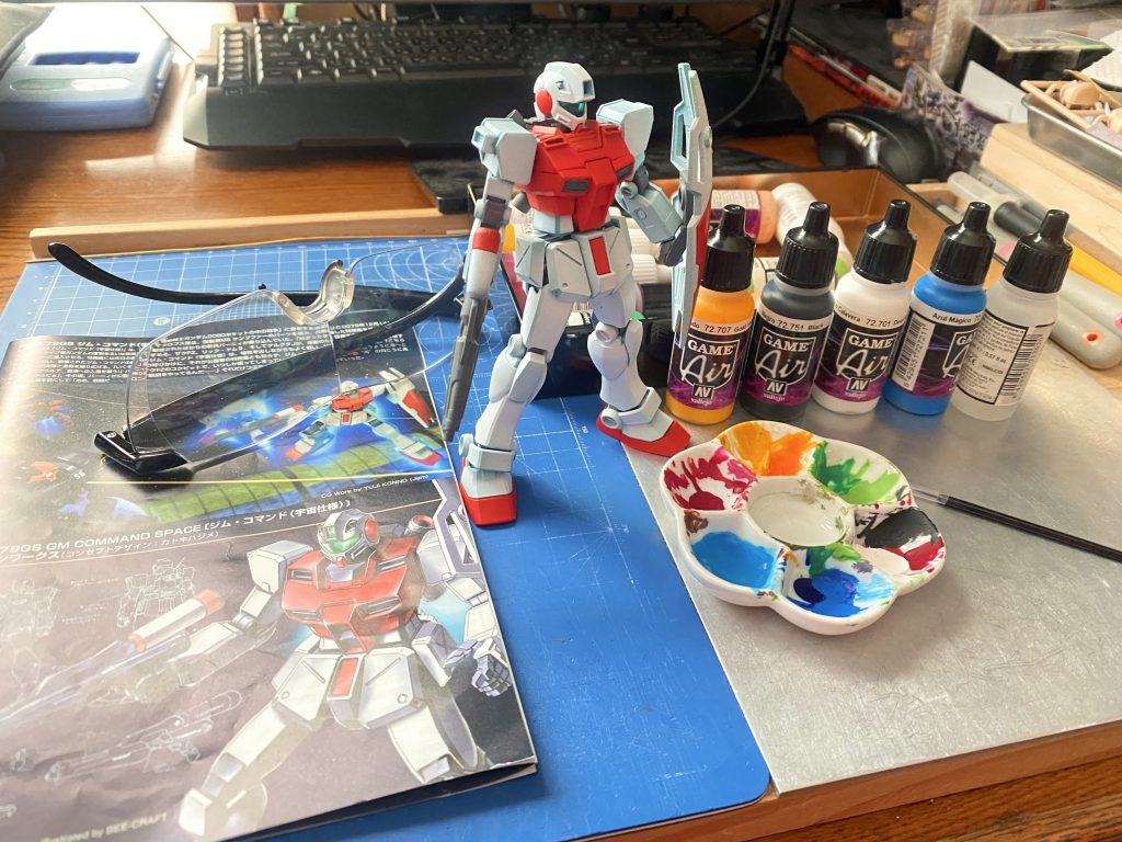 レタッチ作業にはファレホを使用しています。