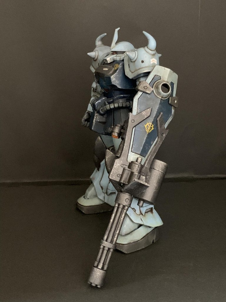 HGUCグフカスタム–3枚目/制作者：MR.T