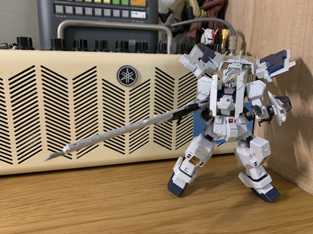 仮組みで遊ぶ。