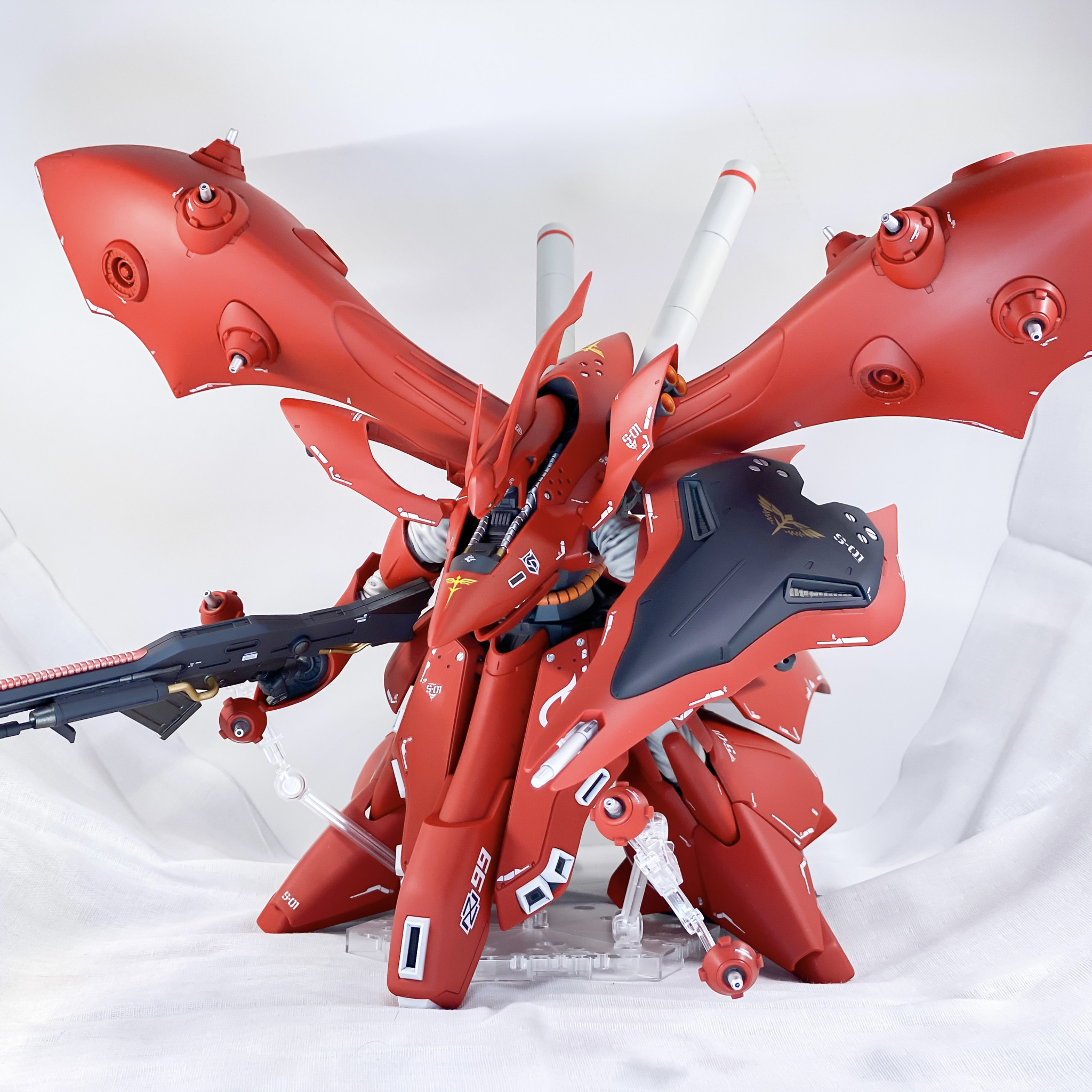 HGUC ナイチンゲール ガンダム デカール付き - プラモデル