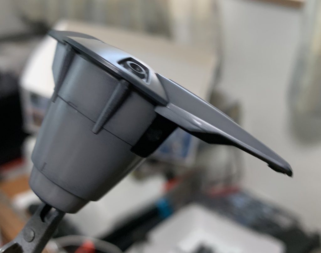 グラデーションは自然な感じにしたけどつや消し吹くならもっと露骨な感じの方が分かりやすくカッコいいだよね...目視だと丁度いいんですがカメラだとイマイチ