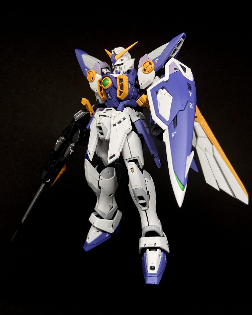 本来このキットで作るべきバスターライフルももちろん造りました。やはりより兵器感を目指しました。