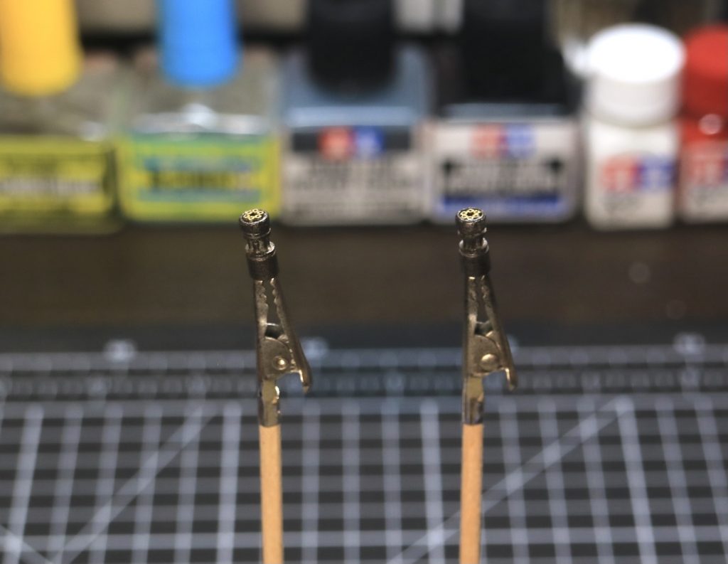 シールド裏も再現、ファランクスも作り込みました(取り外し可能です)。