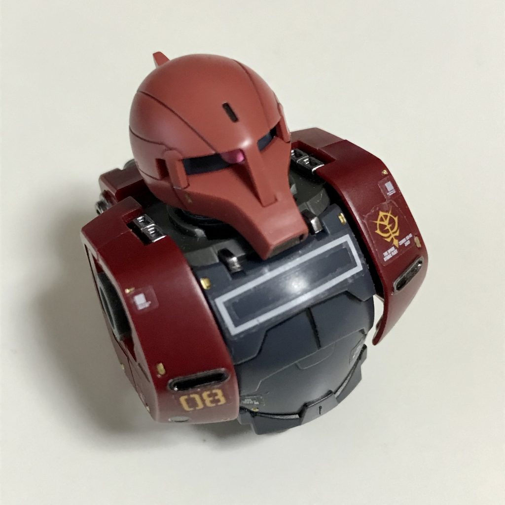 シャア専用ザクI–2枚目/制作者：mkoku